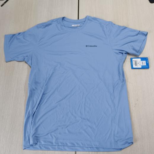 瑕疵Columbia/哥伦比亚 50UPF 男士凉感防晒吸湿速干圆领短袖T恤 商品图1