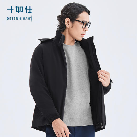 十如仕梭织防水三合一加绒保暖城市户外冲锋衣-OW07 商品图7