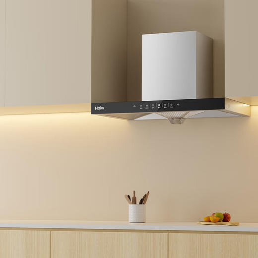 海尔（Haier）CXW-219-ET923 抽油烟机 欧式家用 21.5大吸力 挥手智控 一键自清洁油烟机 商品图0