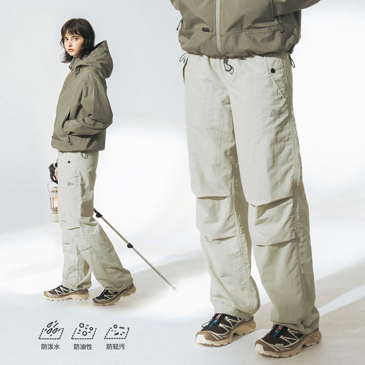 [轻薄三防]714street美式伞兵裤冲锋裤登山裤宽松工装裤休闲裤男 商品图0