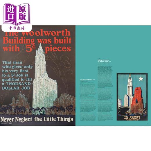 【中商原版】Wonder City Of The World: New York City Travel Posters 进口艺术 世界奇妙之城 纽约市旅游海报 商品图4
