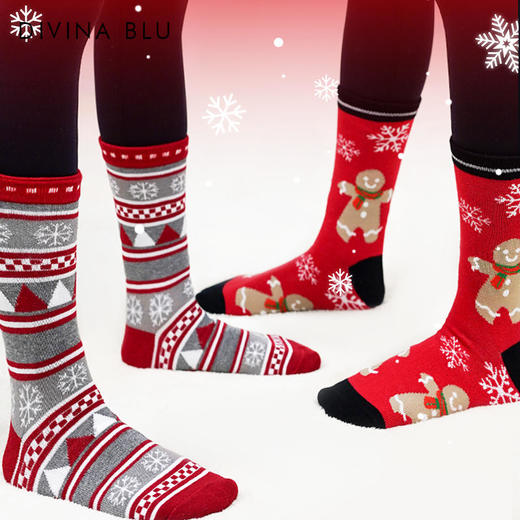 DIVINABLU中筒艺术袜 商品图4