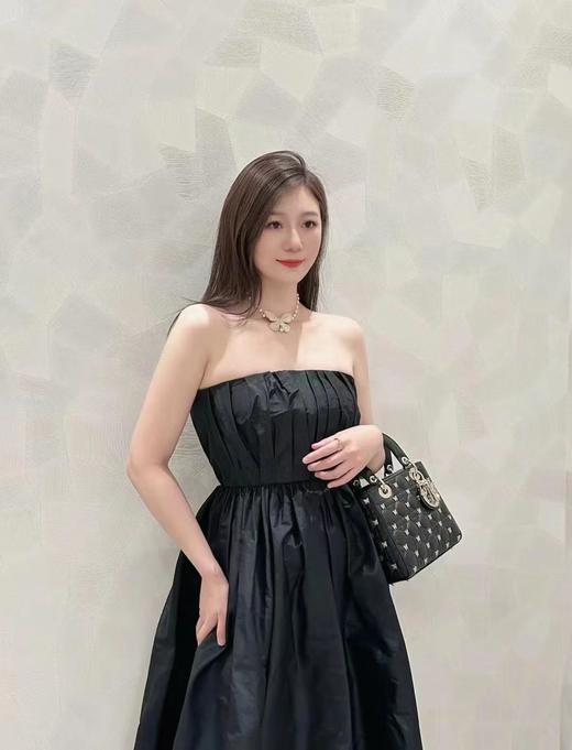 迪奥蝴蝶珍珠项链颈链金属浅金色（XTY） 商品图9