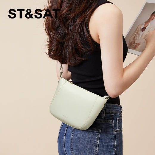 星期六上班通勤百搭斜跨小方包SSC521A253 商品图2