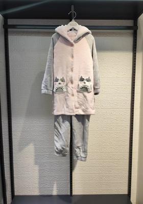 【法兰绒】SCHIESSER德国舒雅女童法兰绒保暖家居套装3F/20302H