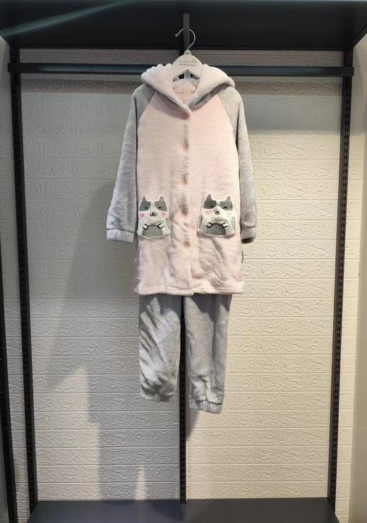 【法兰绒】SCHIESSER德国舒雅女童法兰绒保暖家居套装3F/20302H 商品图0