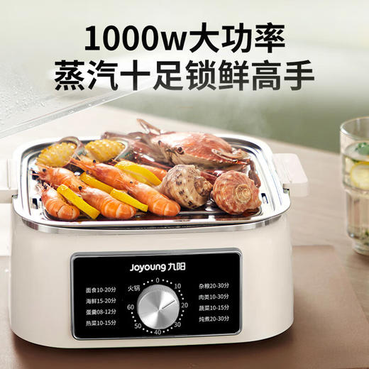 九阳电蒸锅早餐机ZD100HG-GZ605【分仓直发，72小时发货，周末节假日不发货】 商品图5