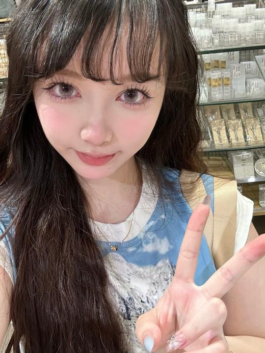 loveiikira半年抛  柔光玉兔 粉/馥玉龙吟 棕 14.5mm 非离子 商品图1