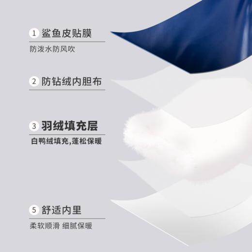 迪士尼童装秋冬新款男童中长款卡通羽绒服连帽防风保暖外套224DS0709 商品图6