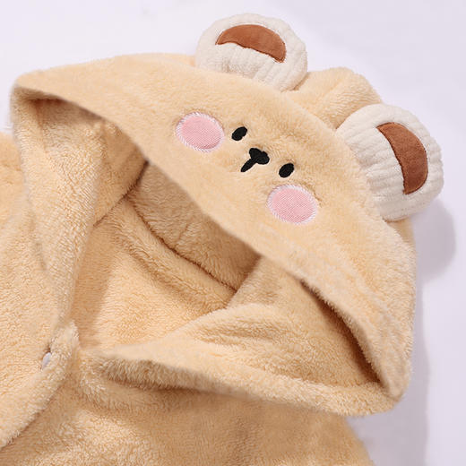 都市丽人睡衣生活家居长袖家居服暖肤绒厚女士法兰绒套装LHT1T4 商品图4