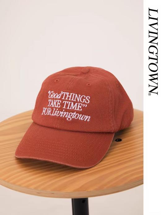 LIVINGTOWN/LT刺绣标语棒球帽 商品图0