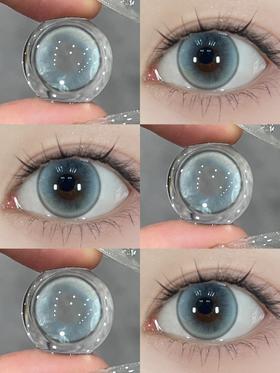 pfgirlcon月抛美瞳 蓝色妖姬 14.0mm