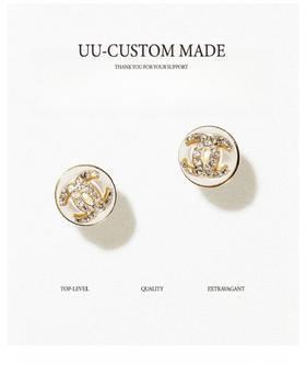 香奈儿圆鼓鼓珍珠耳钉海清同款（XJ）