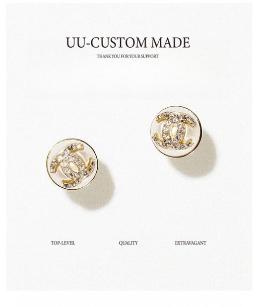 香奈儿圆鼓鼓珍珠耳钉海清同款（XJ） 商品图0