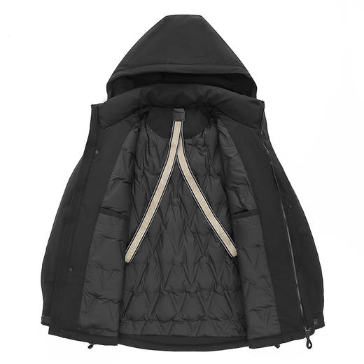 【特大码】【可拆卸帽】【新款DGD】大依优型大码羽绒服90白鸭绒可拆卸帽可双肩背连帽外套休闲胖子大码男休闲宽松加肥加大上衣 商品图1