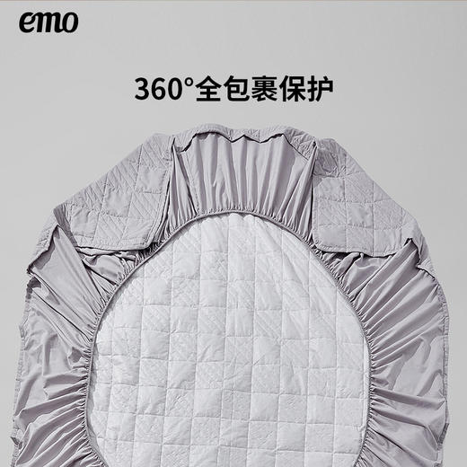 一默 智能控湿防水床笠 灰色 商品图6