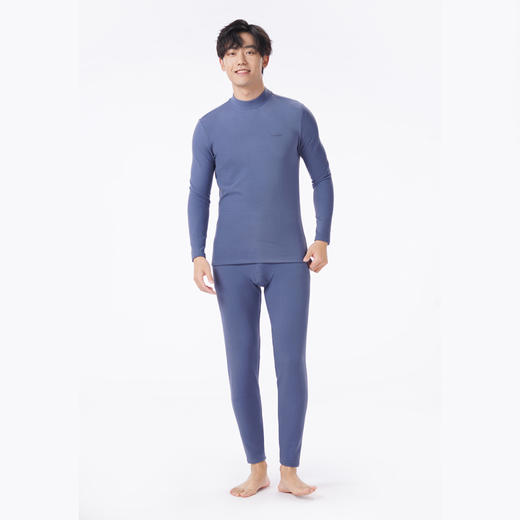 都市丽人都市锋尚保暖衣舒暖套装暖肤绒3.0中厚男士保暖衣套装FWT1B3 商品图1