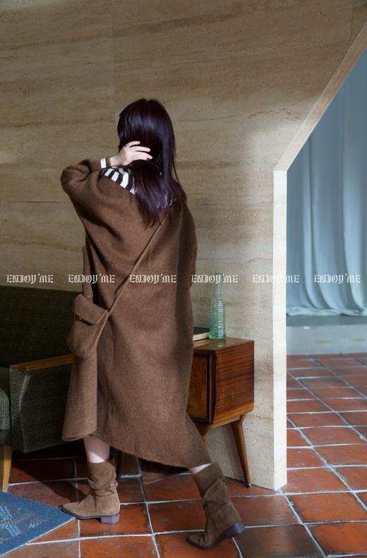 【门店同款】ENJOY冬季柔韧与共光年之外配包大衣 159496642 商品图4