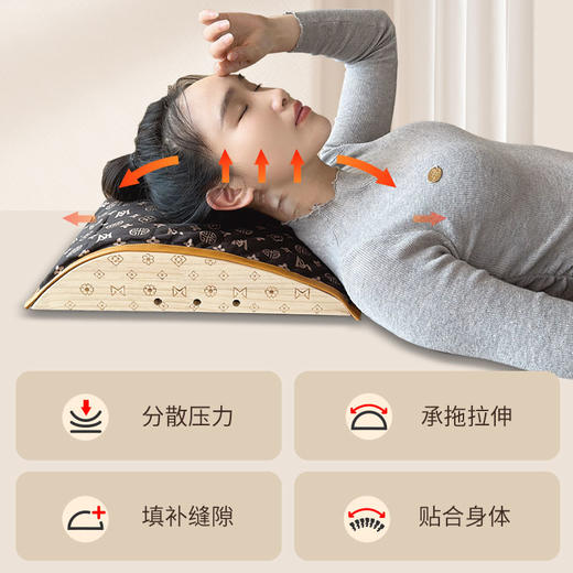 【脊灸箱】肩颈 腰背 腿 实木艾灸工具 艾灸+拉伸 二合一 家用 商品图1