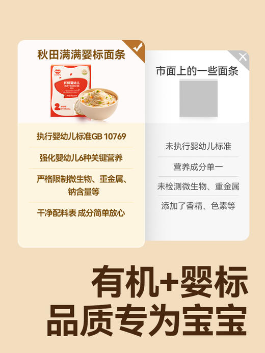 【秋田满满】 婴幼儿碎碎面 组合特惠装 （三件起发） 商品图0