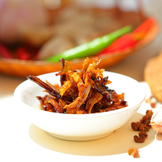 鸡枞菌香菇酱原味/麻辣拌面下饭菜即食260克/瓶 商品图8