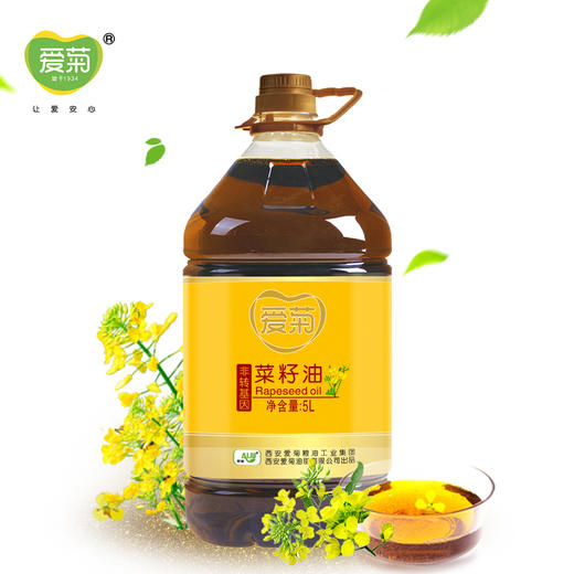 爱菊三级菜籽油5L 商品图4
