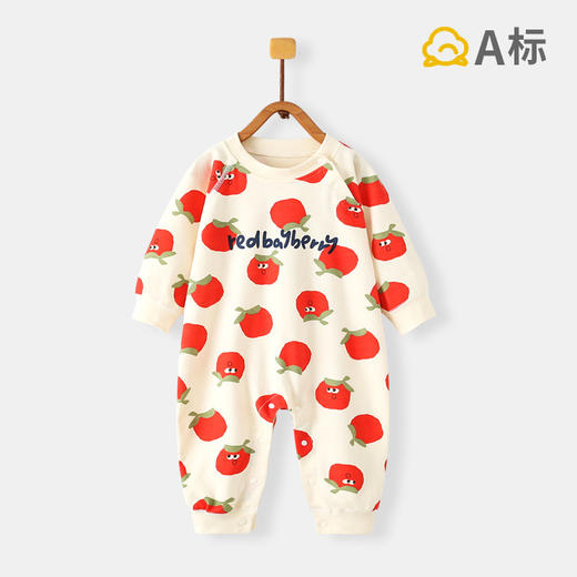 【妈妈们的“理想型”，宽阔版型，活动自如，不咯宝宝肌肤】新生儿衣服秋季款婴儿连体衣 春秋纯棉和尚服 初生宝宝哈衣爬服a类-QQ 商品图5