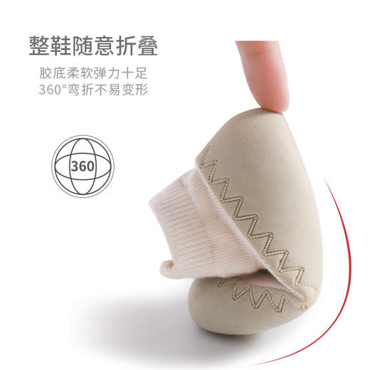 【新生儿胶底3D防滑减震学步地板鞋】春夏新款宝宝袜鞋儿童袜男女地板鞋 商品图3
