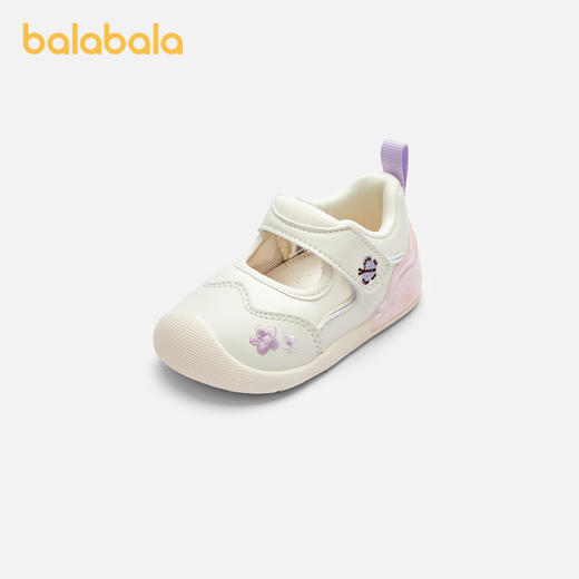 巴拉巴拉宝宝学步鞋婴儿鞋防滑女童鞋春秋新款刺绣浅口休闲鞋 商品图0