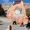 【敦煌菩提扇】壁画风扇子团扇潮流中国风博物馆文创礼品生日礼物女生 商品缩略图5