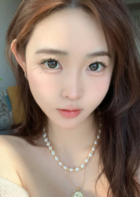 Doragina半年抛美瞳 黑光露珠 14.5mm