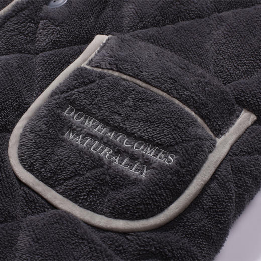 都市丽人都市锋尚睡衣亲情蜜语长袖法兰绒夹棉加厚男士加夹棉套装FHT0B9 商品图10