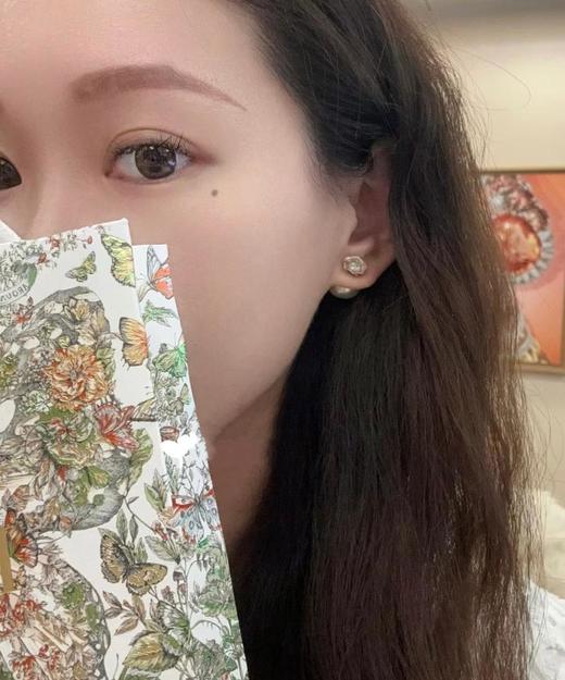 迪奥法式复古前后式花朵气质珍珠耳钉（XTY） 商品图3