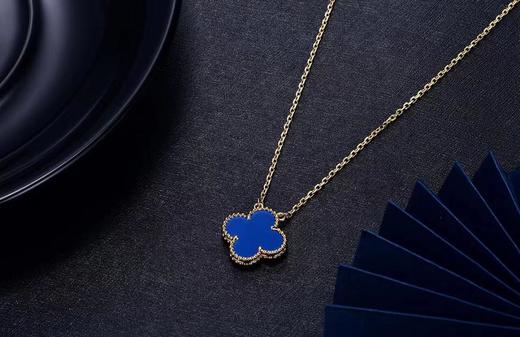 梵克*宝Alhambar四叶幸运系列Vintag个性*四叶草吊坠项链女款单花（XTY） 商品图3