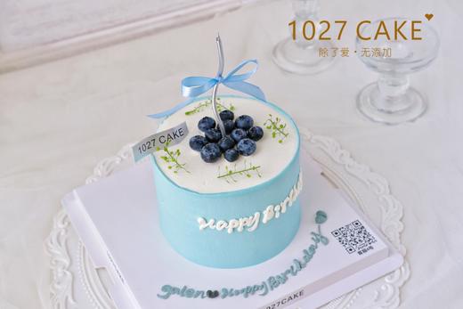 1027CAKE |  蓝莓丝带装饰蛋糕   韩式ins 商品图1