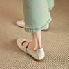 阿么手工女鞋一字带软底软面浅口单鞋女低跟1.8CM温柔淑女风百搭 商品缩略图3