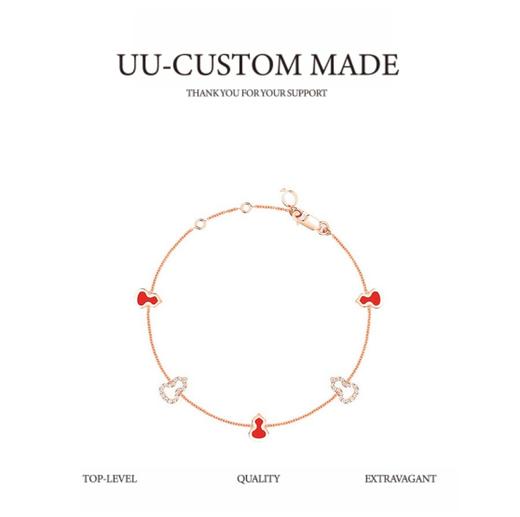 Qeelin麒麟Wulu系列MiniSautoir钻珐琅手链女链（XTY） 商品图0