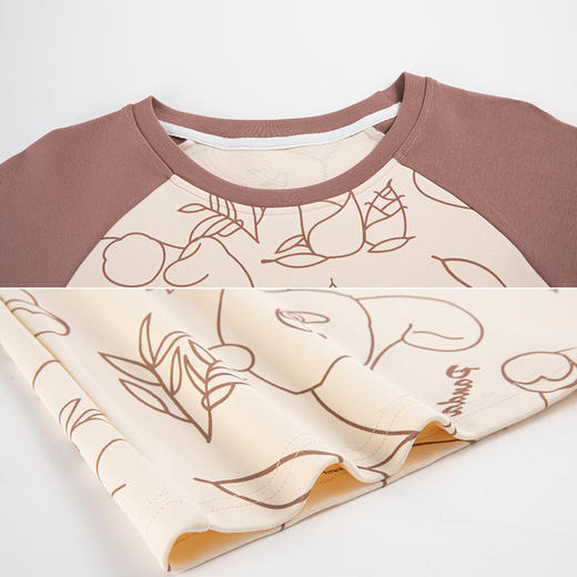 康妮雅女式长袖睡裙 商品图4