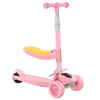 【可折叠！三合一音乐滑板车】儿童滑板车米高三合一，可坐2-6-12岁小孩，闪光大轮，加宽踏板，轻松折叠，承重更耐用，滑板滑滑车踏板车-QQ 商品缩略图3