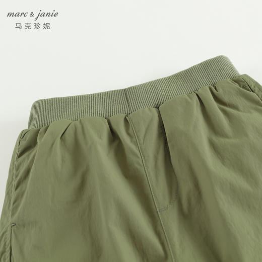 【城市户外】马克珍妮男童加绒夹棉工装束脚裤儿童冬装裤子241379 商品图2