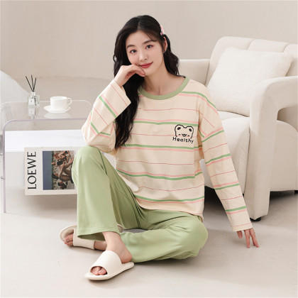 康妮雅女式长袖长裤套头套装 商品图0