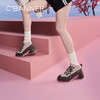 【Chic°主题款】千百度厚底高帮鞋女春季百搭防滑休闲运动鞋A24521543 商品缩略图0