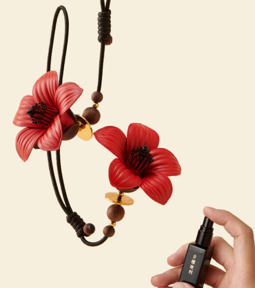 非遗瓷花花香挂礼盒 鸿运香颂伴手礼 商品图2