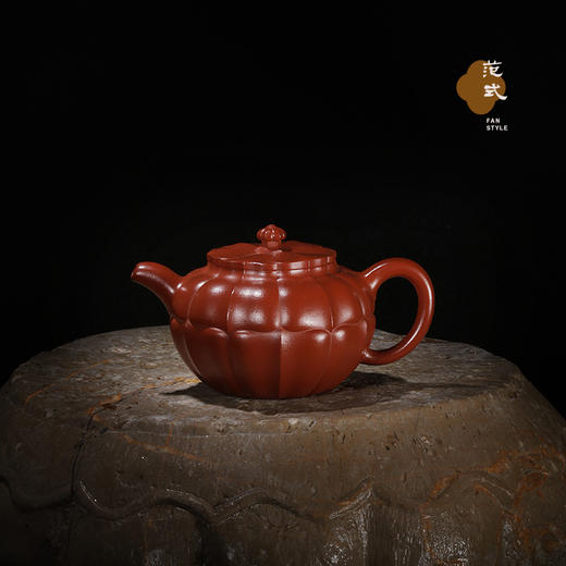 范泽锋 甲辰作品《禅墩·紫菱》 龙德堂陶艺 商品图0