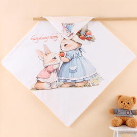 24D康康大版印花安抚绒恒温抱被