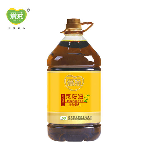 爱菊三级菜籽油5L 商品图1