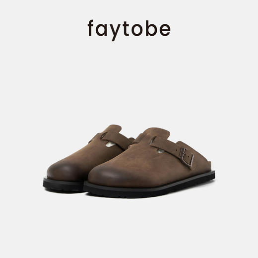 FAYTOBE 设计师原创加毛勃肯鞋 商品图4