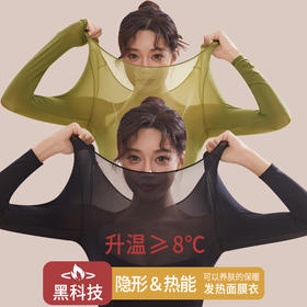 💥强烈安利❗️穿上就像天天给身体敷面膜☁️上身简直是不要太舒服啦！⁣【玻尿酸美肤衣+‌玻尿酸热能裤套装】