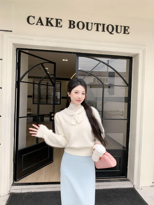 <曾小咸推荐>微信粉丝秒杀专场 仅此今天 活动结束下架！！baby蓝甜美气质半身裙 日常129.99 立减60 秒杀69.99！！ 商品图1