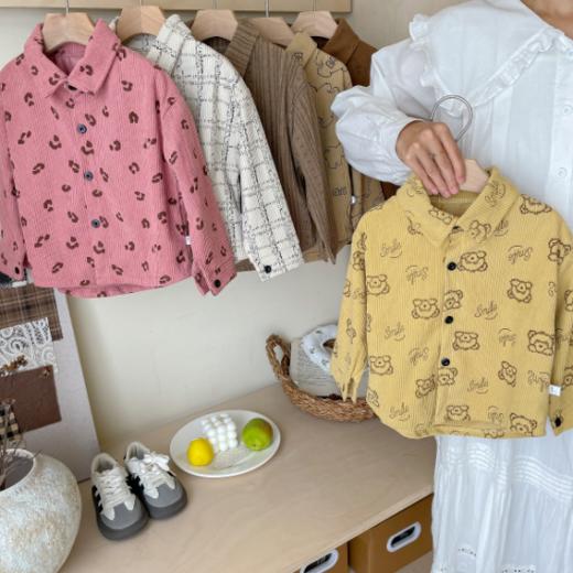 🌈【佑族儿童秋冬新款森系复古开衫衬衣】巨巨巨好看的✌️✌️✌️复古儿童👶开衫衬衣来了，👍单穿外搭都非常好看👍 商品图5